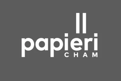 Papieri Cham – Logo Weiss