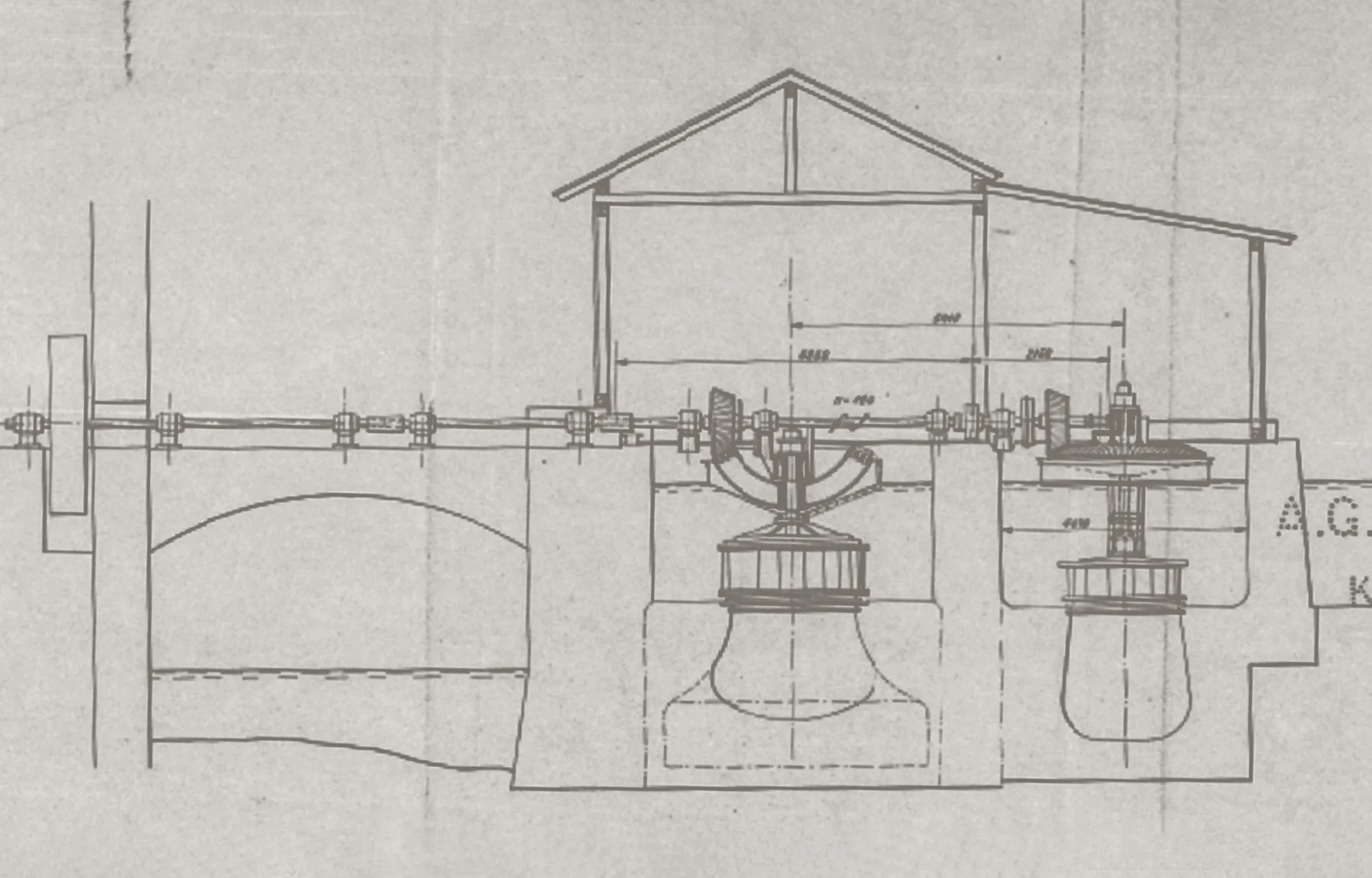 The hydroelectric power plant