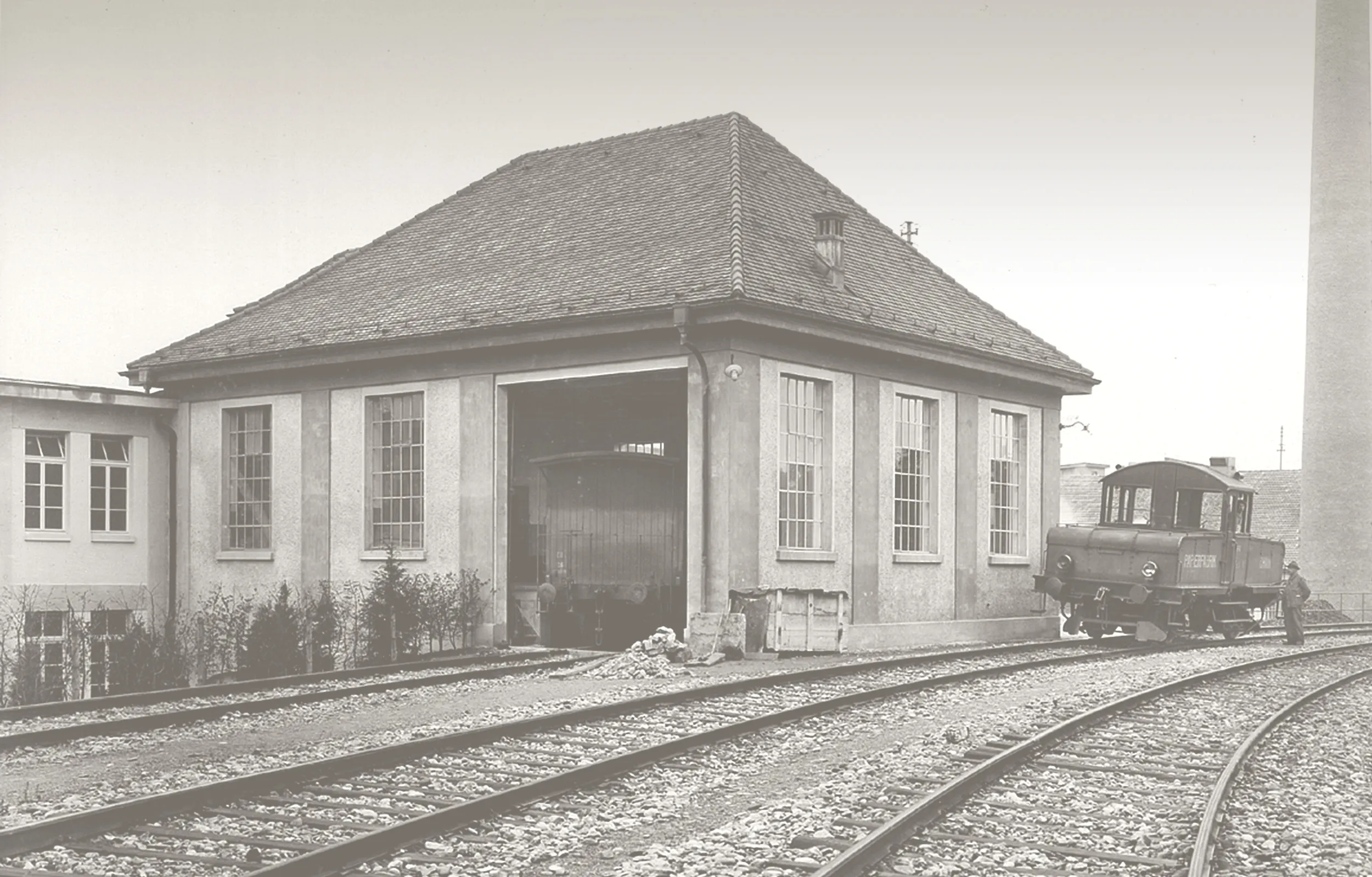 The goods station
