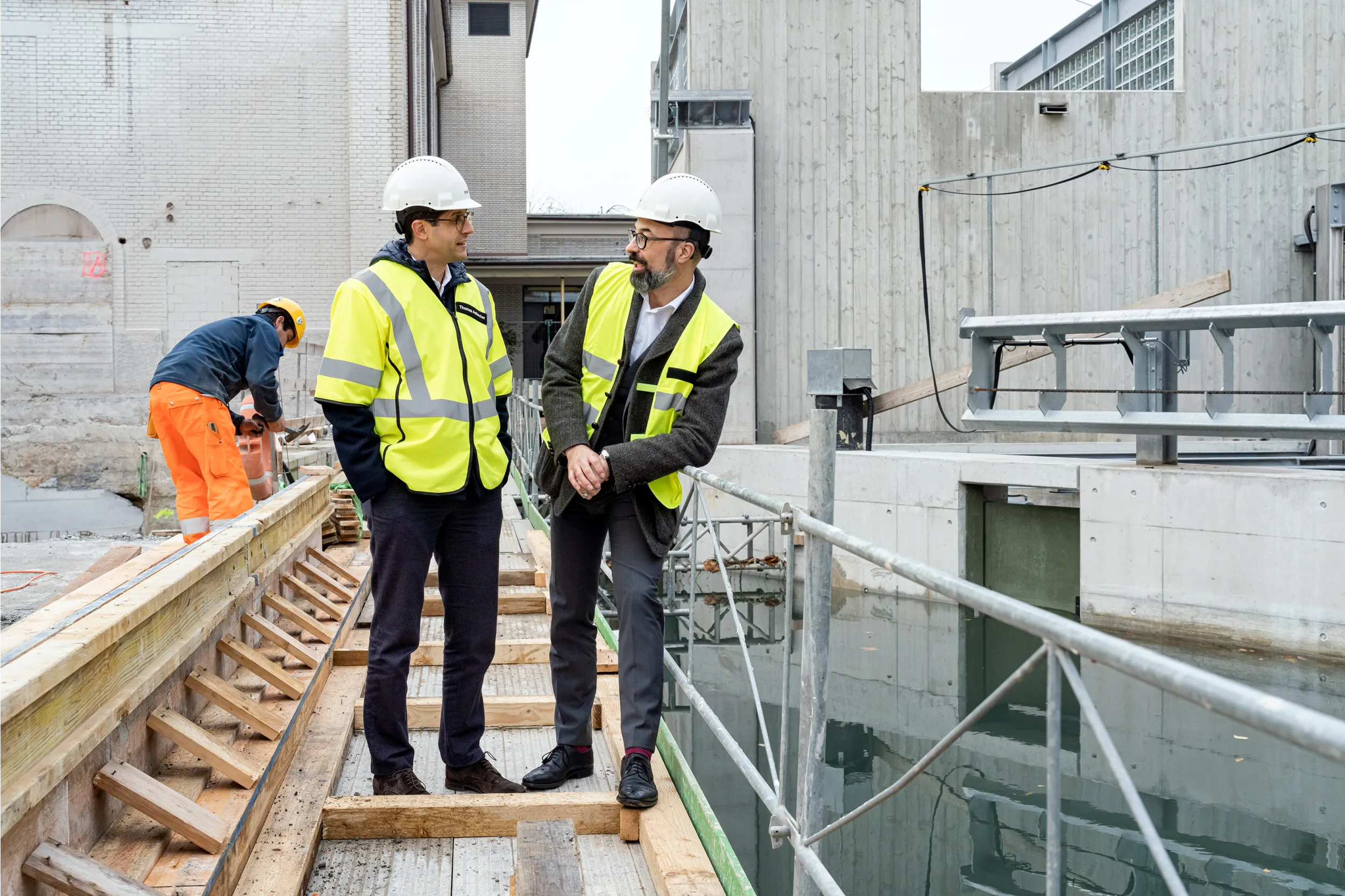 Thomas Aebischer and Patrick Röösli