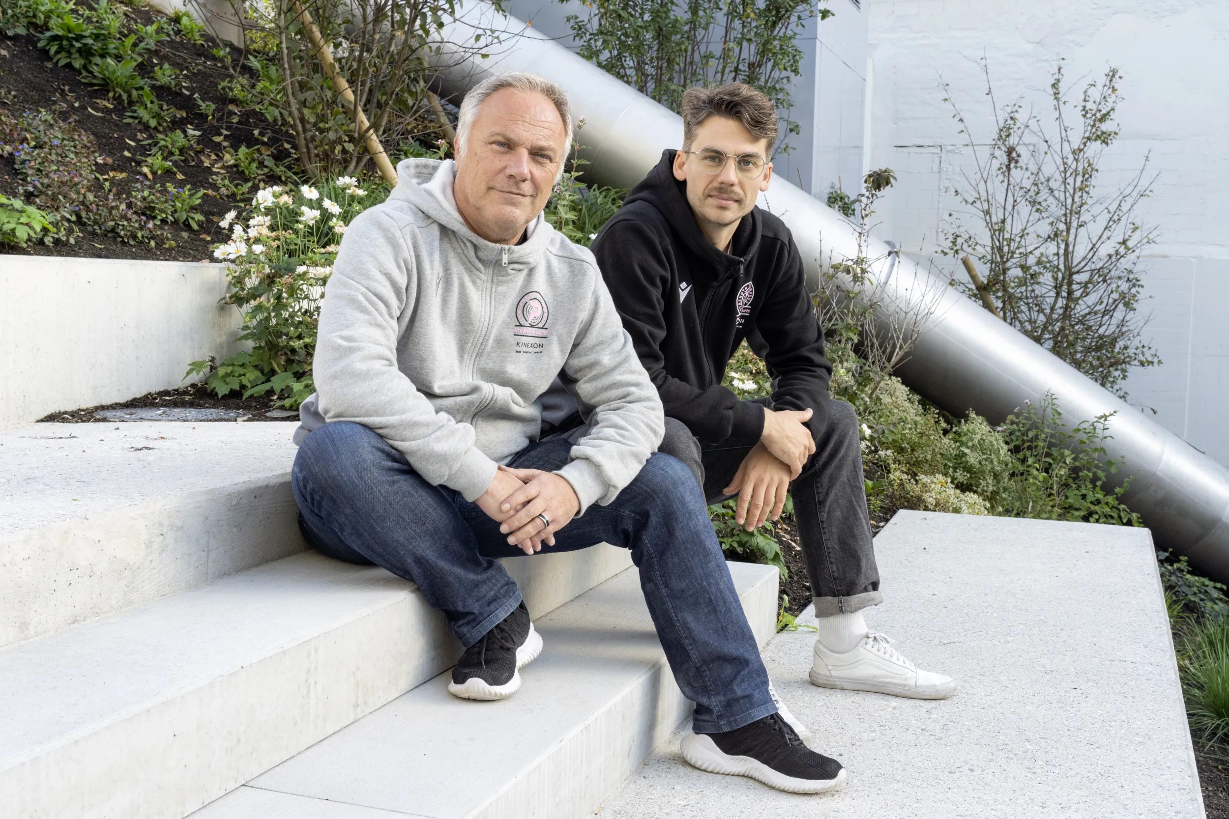 Hans-Jürg Gebhardt und Jaromir Fuoli