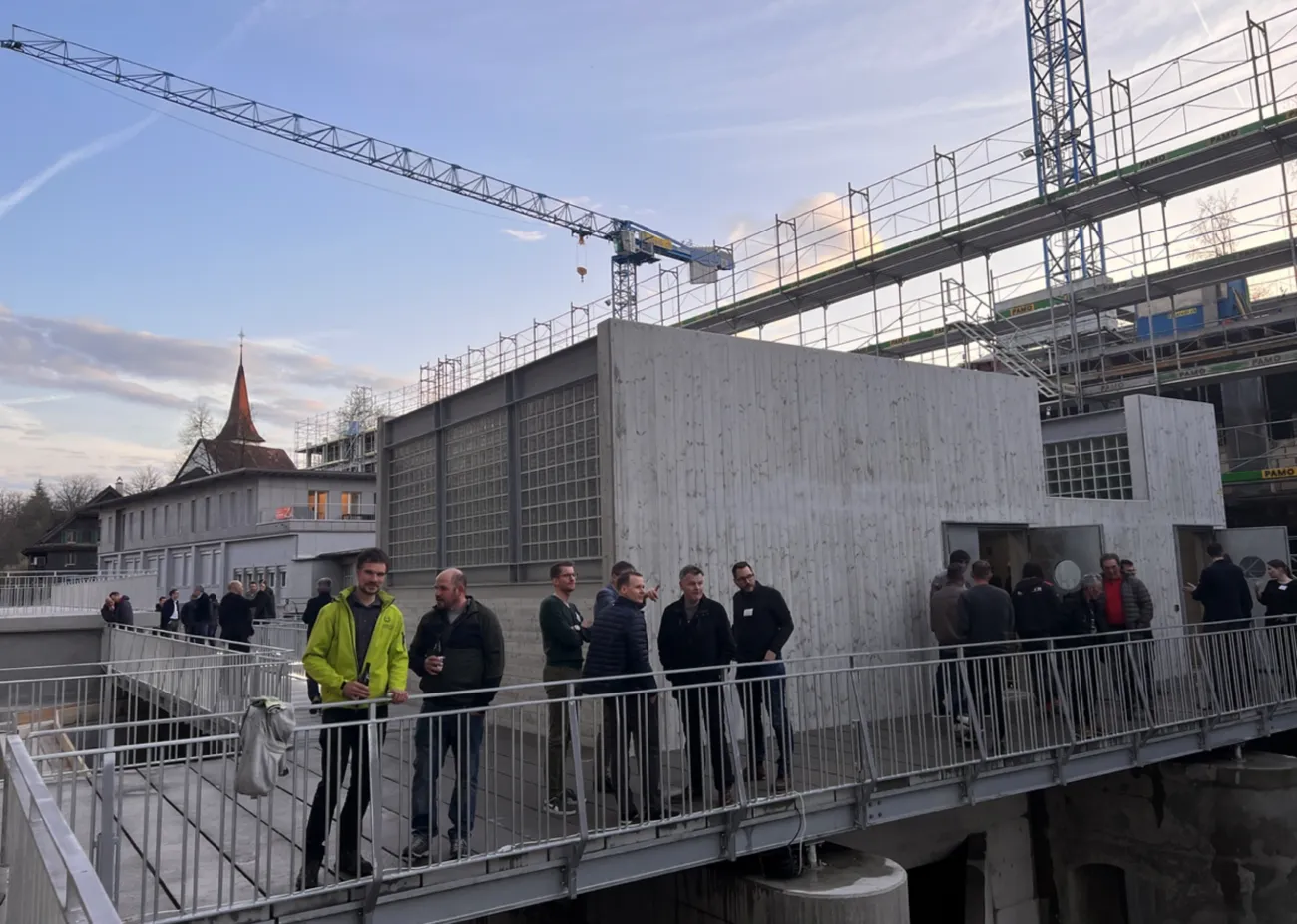 Flusswasserkraftwerk