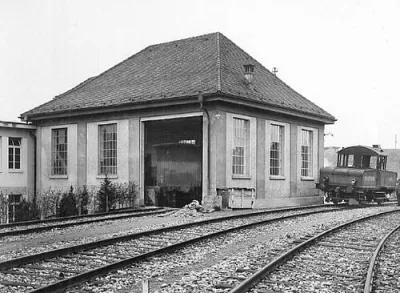 The train platform