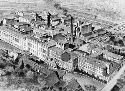 The building that housed paper machines 1 and 2